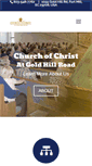 Mobile Screenshot of churchofchristatgoldhillroad.org